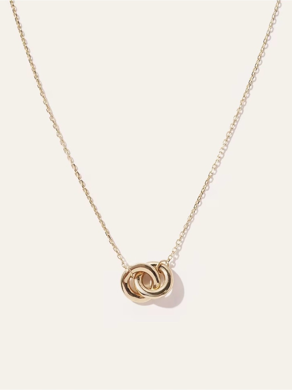 Quince 14K Gold Interlock Necklace